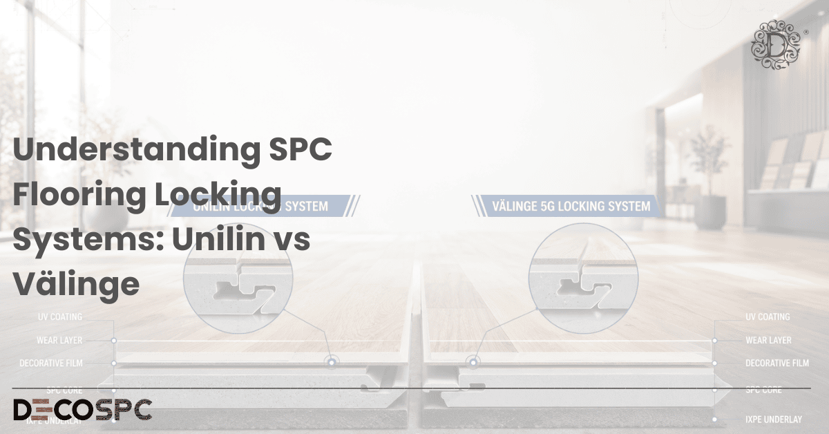 Understanding SPC Flooring Locking Systems: Unilin vs Valinge
